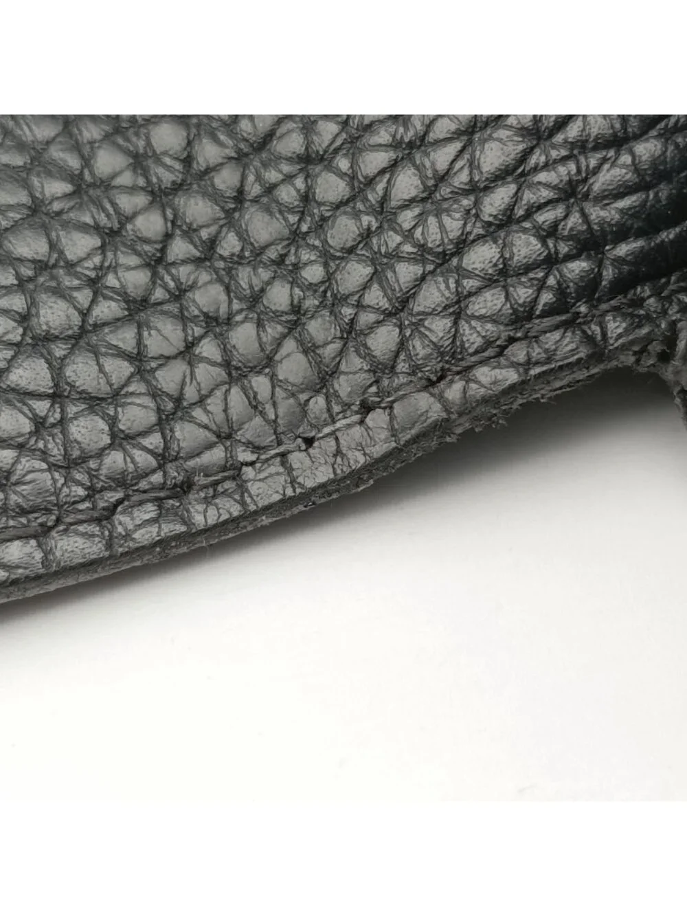 Louis Vuitton Marius Black Taurillon Leather Tote